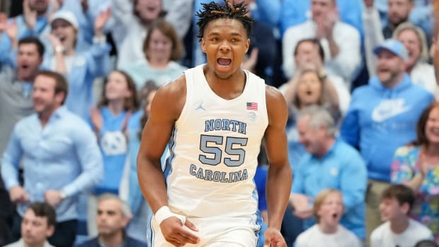 Ingram during No. 3 North Carolina's game against No. 7 Duke on Feb. 3, 2024.